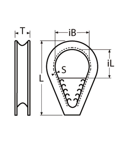 Marinetech Kous met Brug 14mm