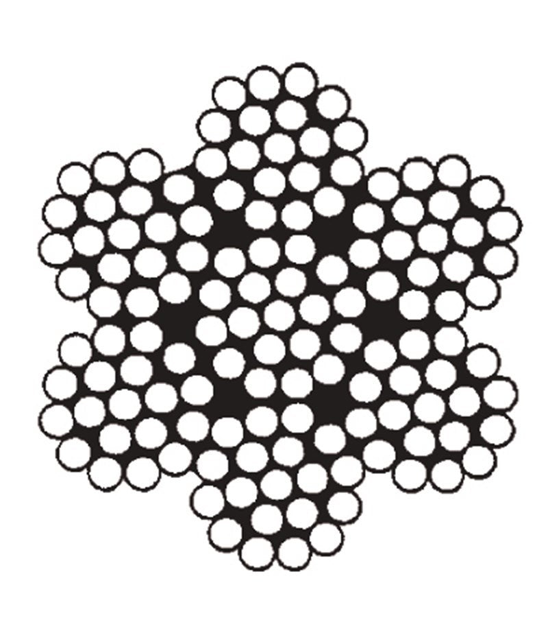 Marinetech Staaldraad 7x19 2,0 mm