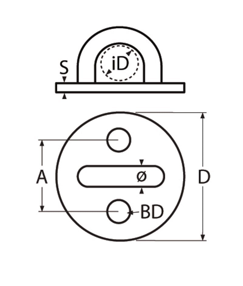 Marinetech Dekoog Rond 6mm
