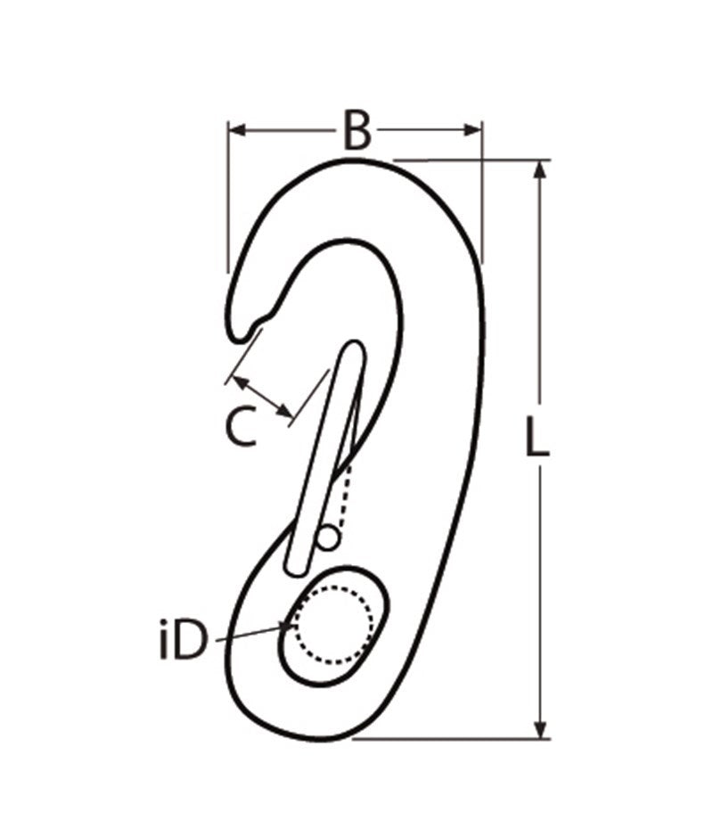 Marinetech Klephaak Open Arm 70mm