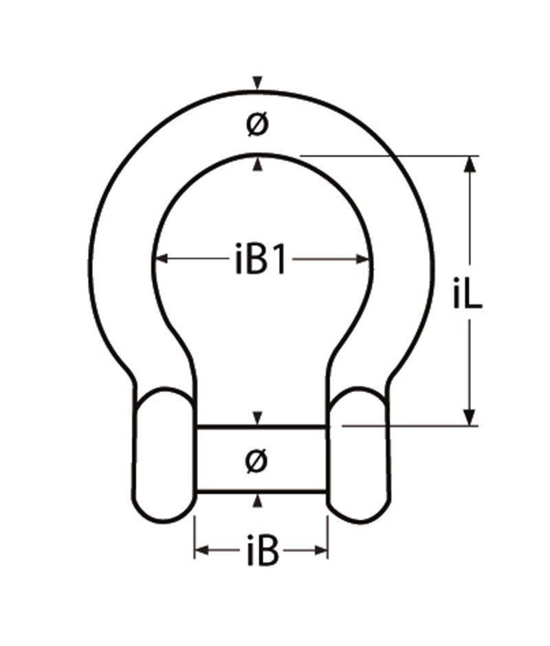 Marinetech Harpsluiting Imbus 5mm