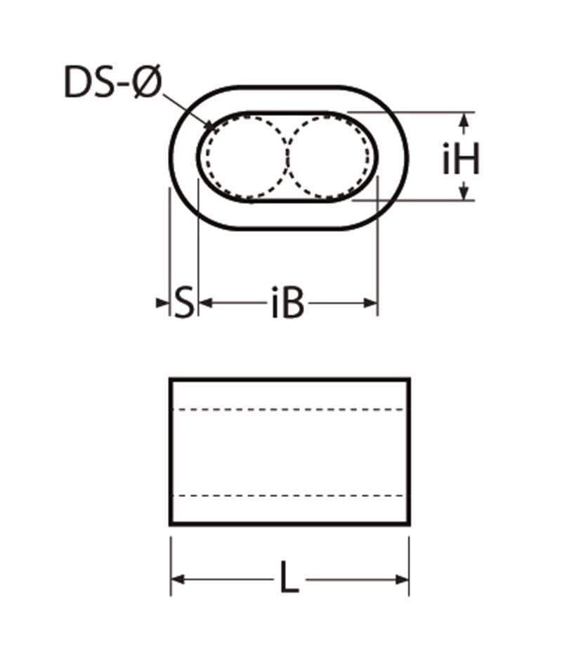 Marinetech Persklem Koper 6mm