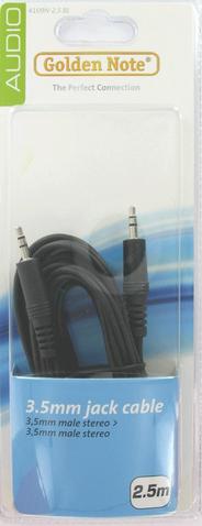 Golden Note 3.5mm Jackkabel