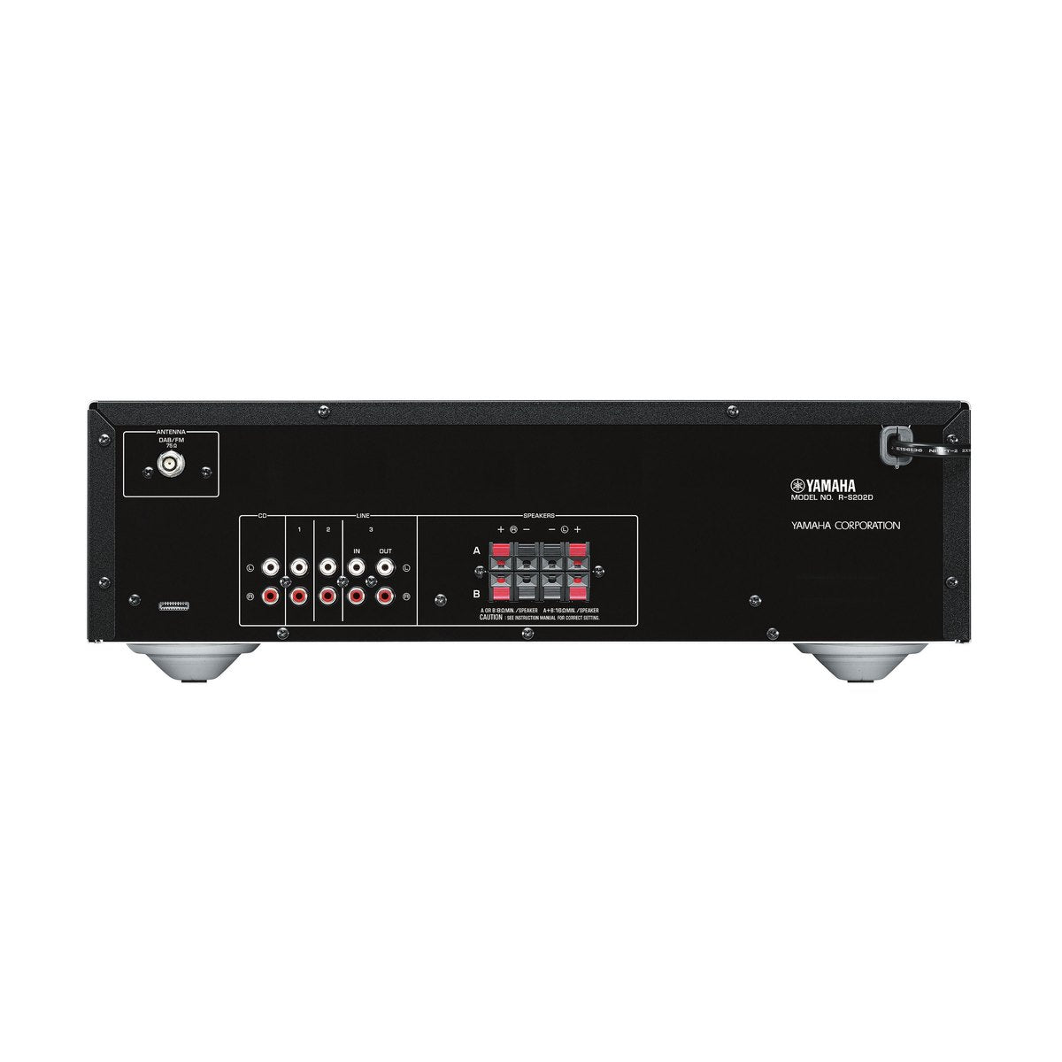 Yamaha RS-202DSI2 zilver
