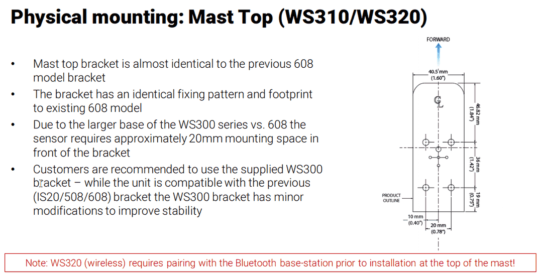 B&G WS320 Wind Pack
