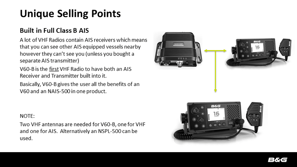 B&G V60-B