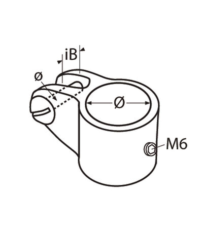 Marinetech Buiskap Middenconnector