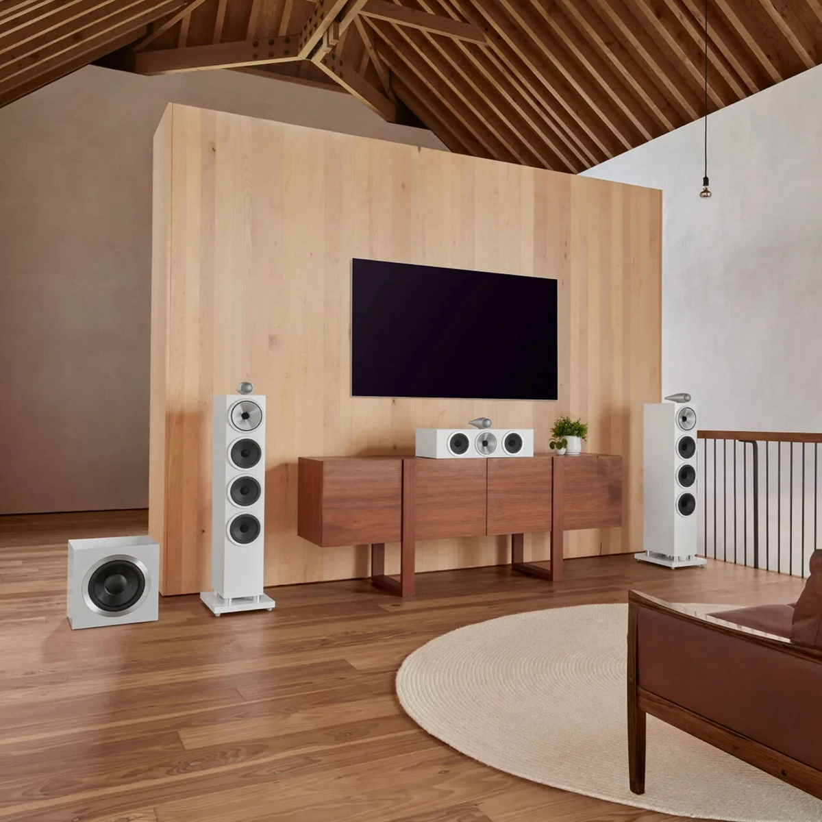 Bowers & Wilkins 702S3 wit