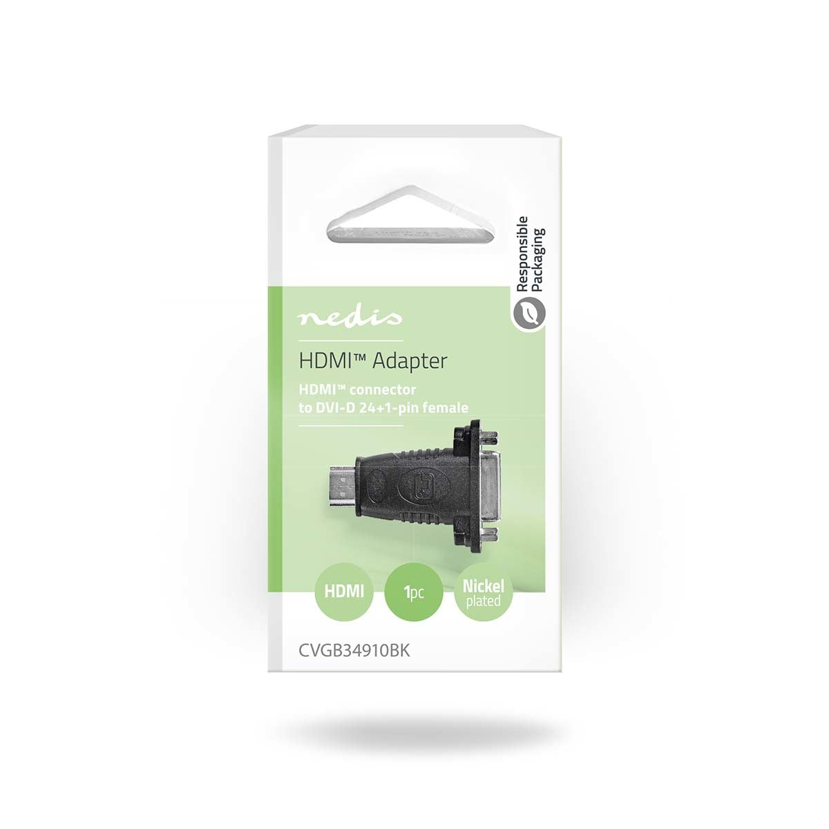 Nedis DVI adapter verloopplug