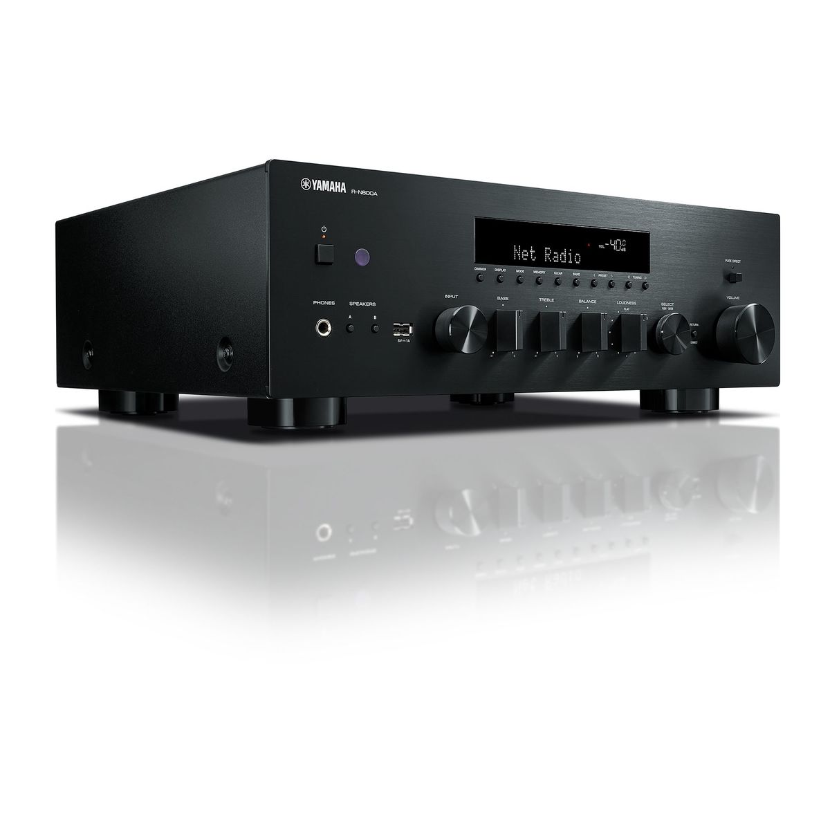 Yamaha R-N600A ZWART