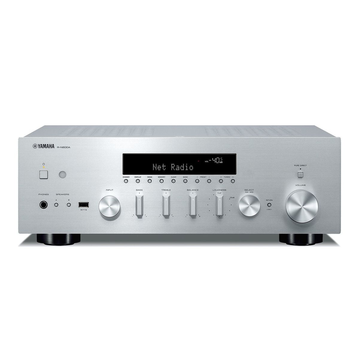 Yamaha R-N600A ZILVER