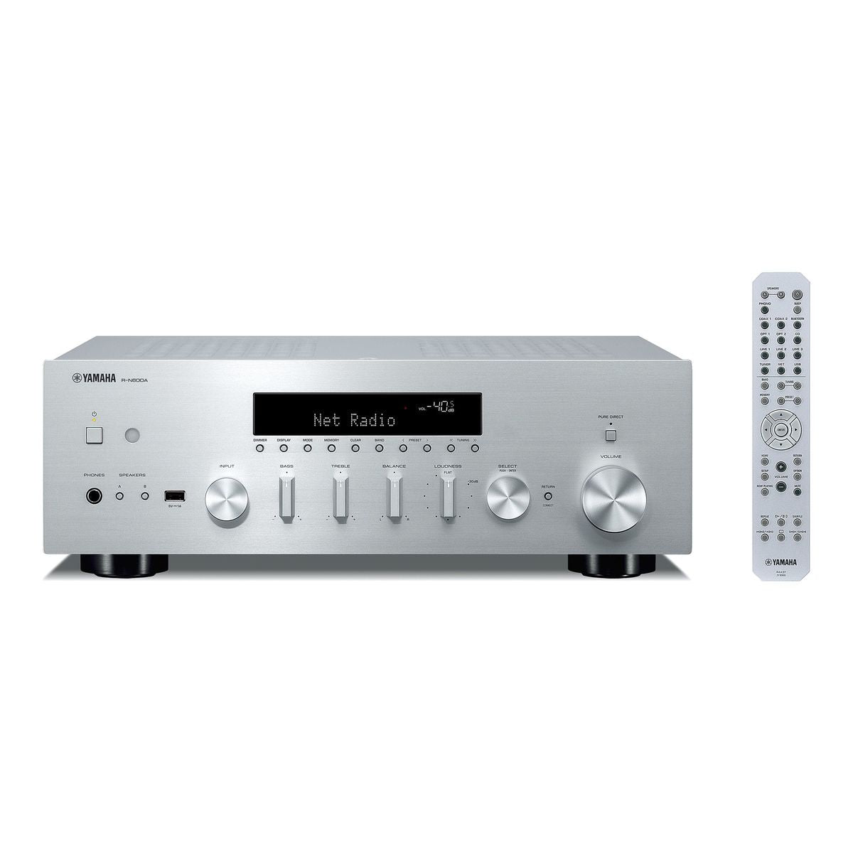 Yamaha R-N600A ZILVER