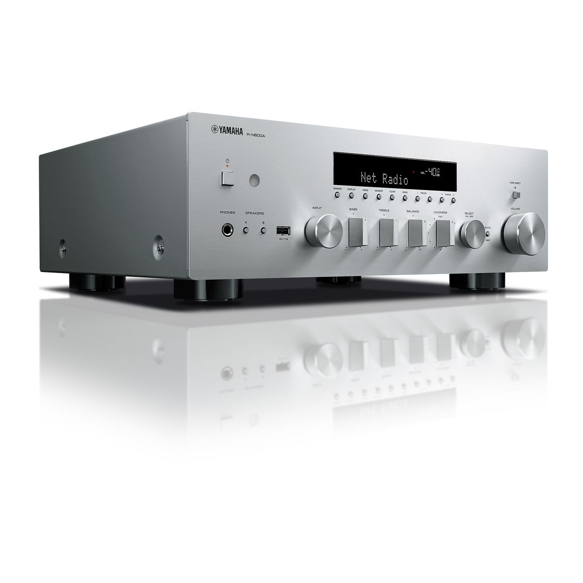 Yamaha R-N600A ZILVER