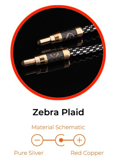 Silent Angel Bastei 12V Zebra Plaid