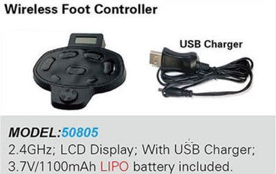 Haswing Voetbediening draadloos