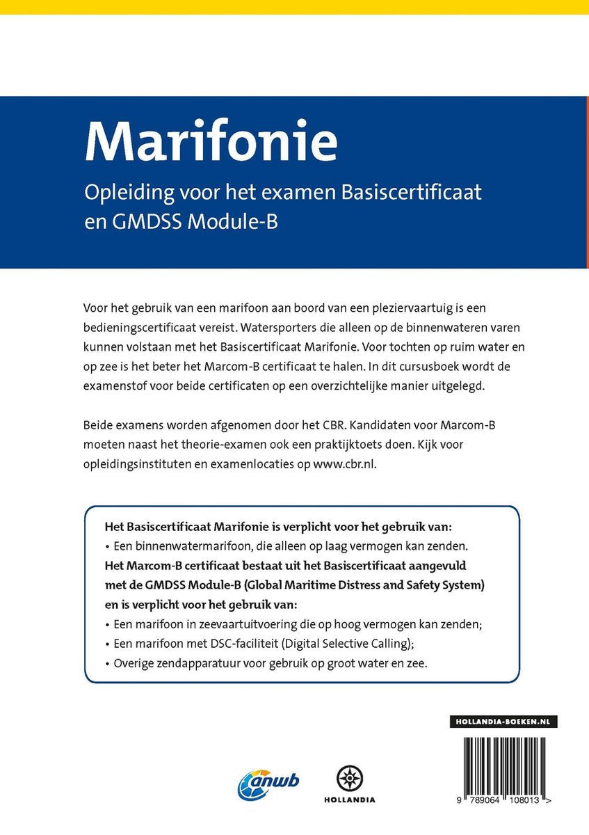 ANWB Cursusboek Marifonie