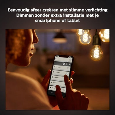 Philips HueW 7.2W Fil G125 E27EU