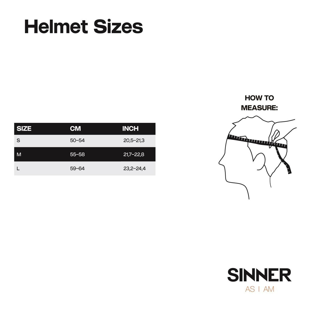 Sinner TITAN 52-54 cm