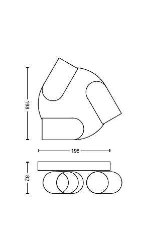 Philips Pongee plate/spiral