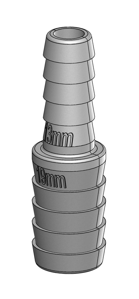 TruDesign Verbinder 19 mm - 13 mm