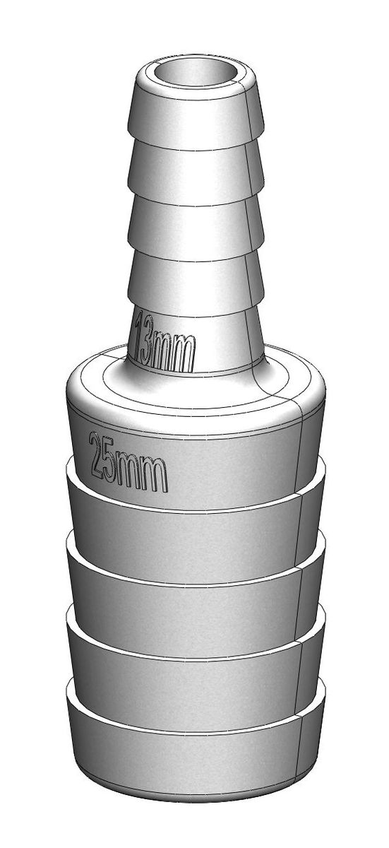 TruDesign Verbinder 25 mm - 13 mm