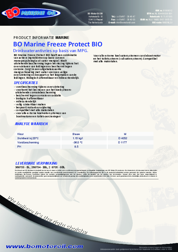 Correct Marine Antivries 5 liter