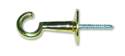 Seilflechter Wandhaak messing