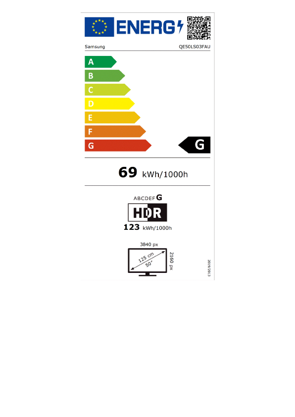 Samsung QE50LS03FAUX