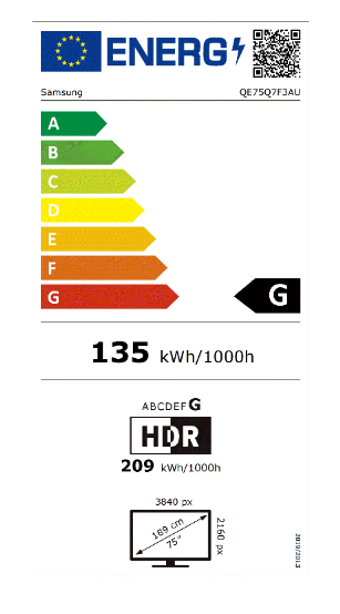 Samsung QE75Q7F3