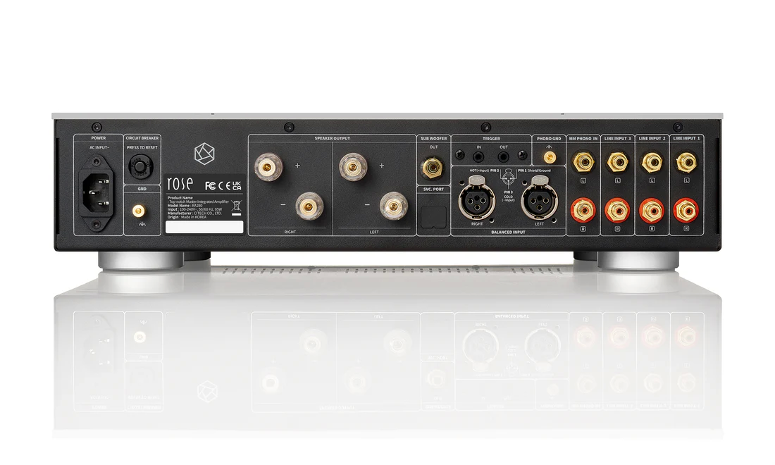 Hifi Rose RA 280 zilver
