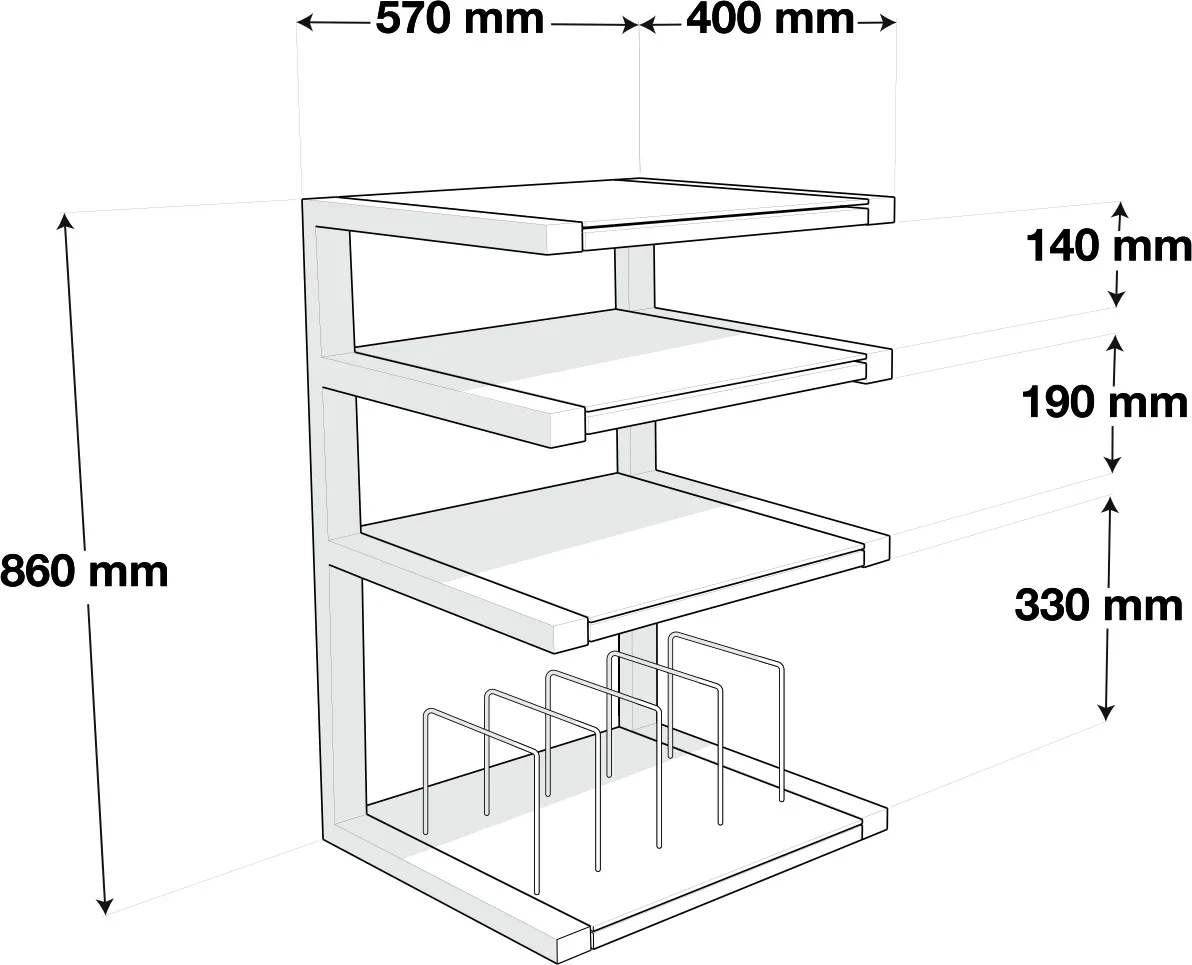 NorStone ESSE HIFI VINYL zwart