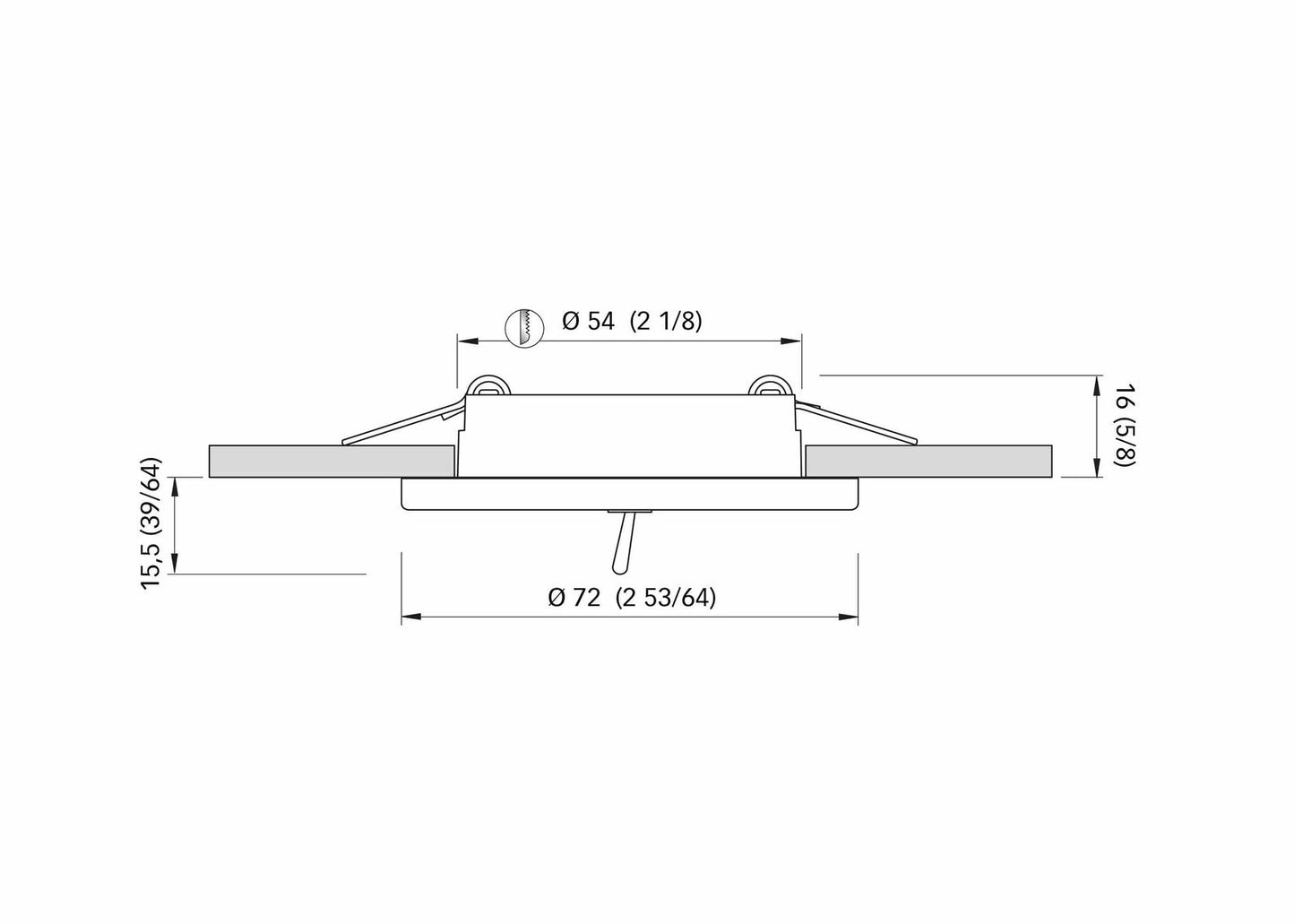 Quick TED CS LED Switch Spot
