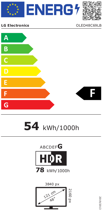 LG OLED48C69LB.AEU