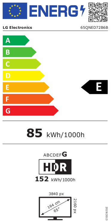 LG 65QNED72B6B.AEU
