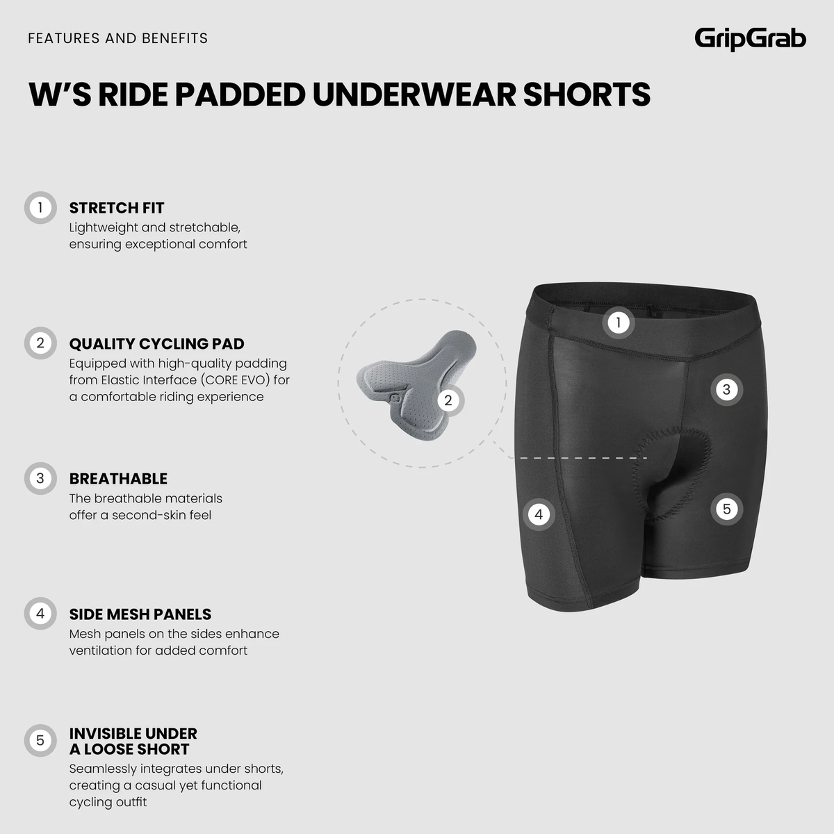 GripGrab W's RIDE Liner S