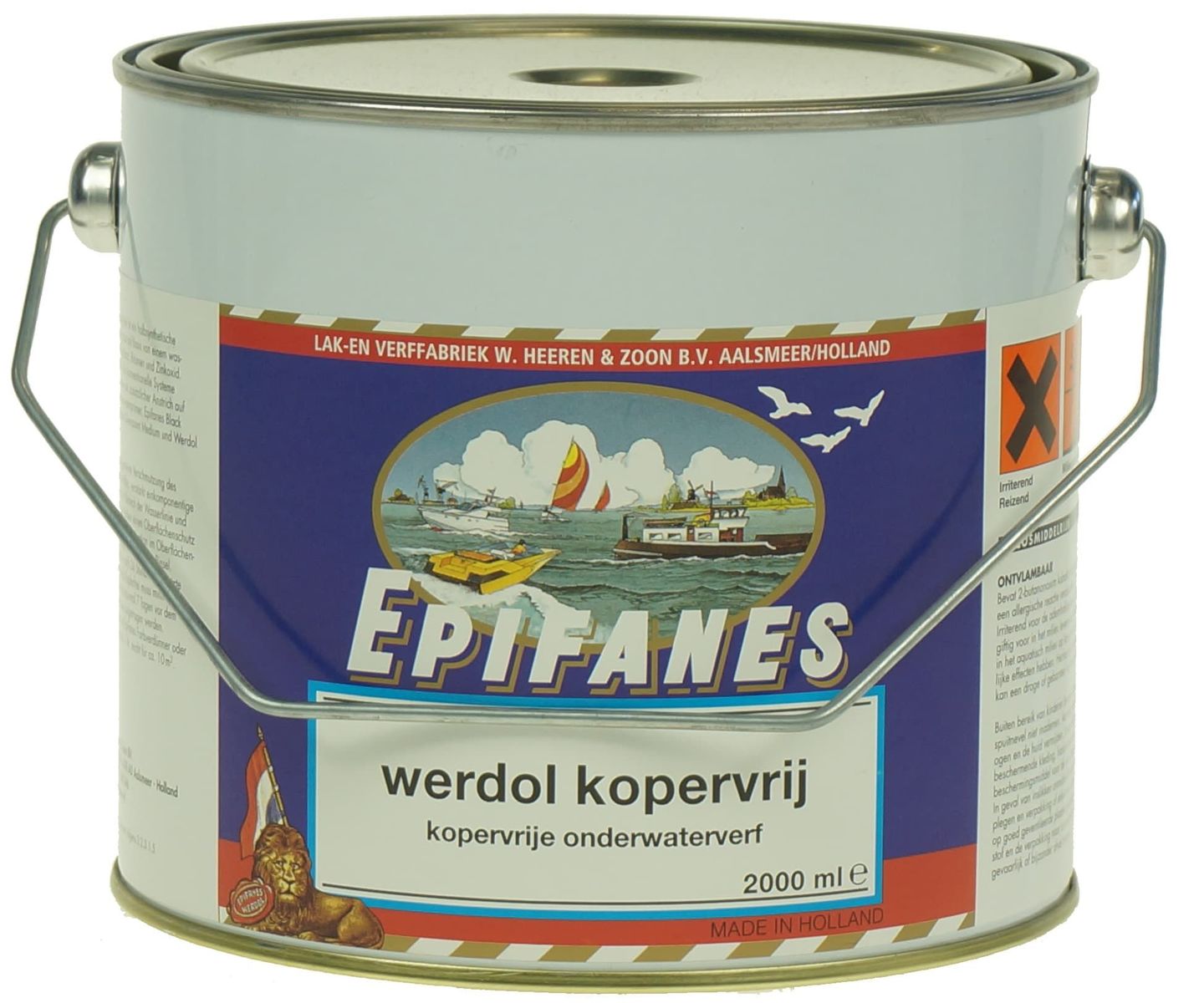 Epifanes Werdol Kopervrij 2 l