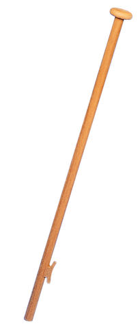 ARC Vlaggenstok teak recht