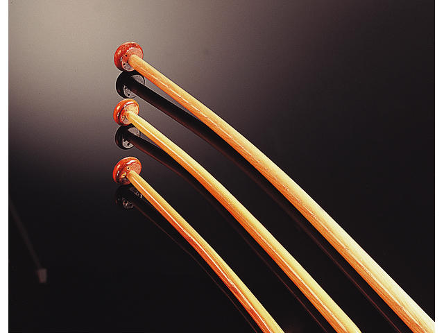 MW Vlaggenstok hout gebogen