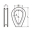Marinetech Kous Gesloten 4mm