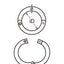 Marinetech Ring Scharnierend 6 mm
