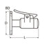 Marinetech Deurstopper 50mm