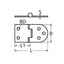 Marinetech Scharnier gegoten