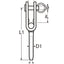 Marinetech Walstoggle 4mm x 89mm