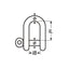 Marinetech D-Sluiting Borgbout 8mm
