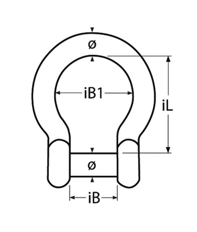 Marinetech Harpsluiting Imbus 5mm