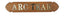 ARC Leesteken "." 8 cm
