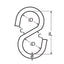 Marinetech S-Haak Symmetrisch 5 mm