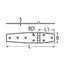 Marinetech Scharnier 180x38 mm