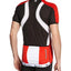 Odlo Bike standup collar rood met zwart en wit