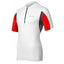 Odlo Bike Standup collar wit met rood en zwart